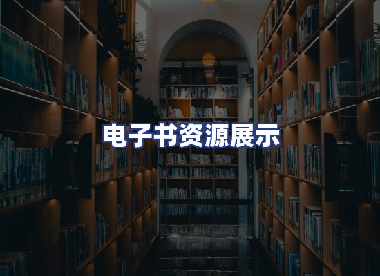 电子书资源展示